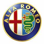 Alfa Romeo 166 logo značky